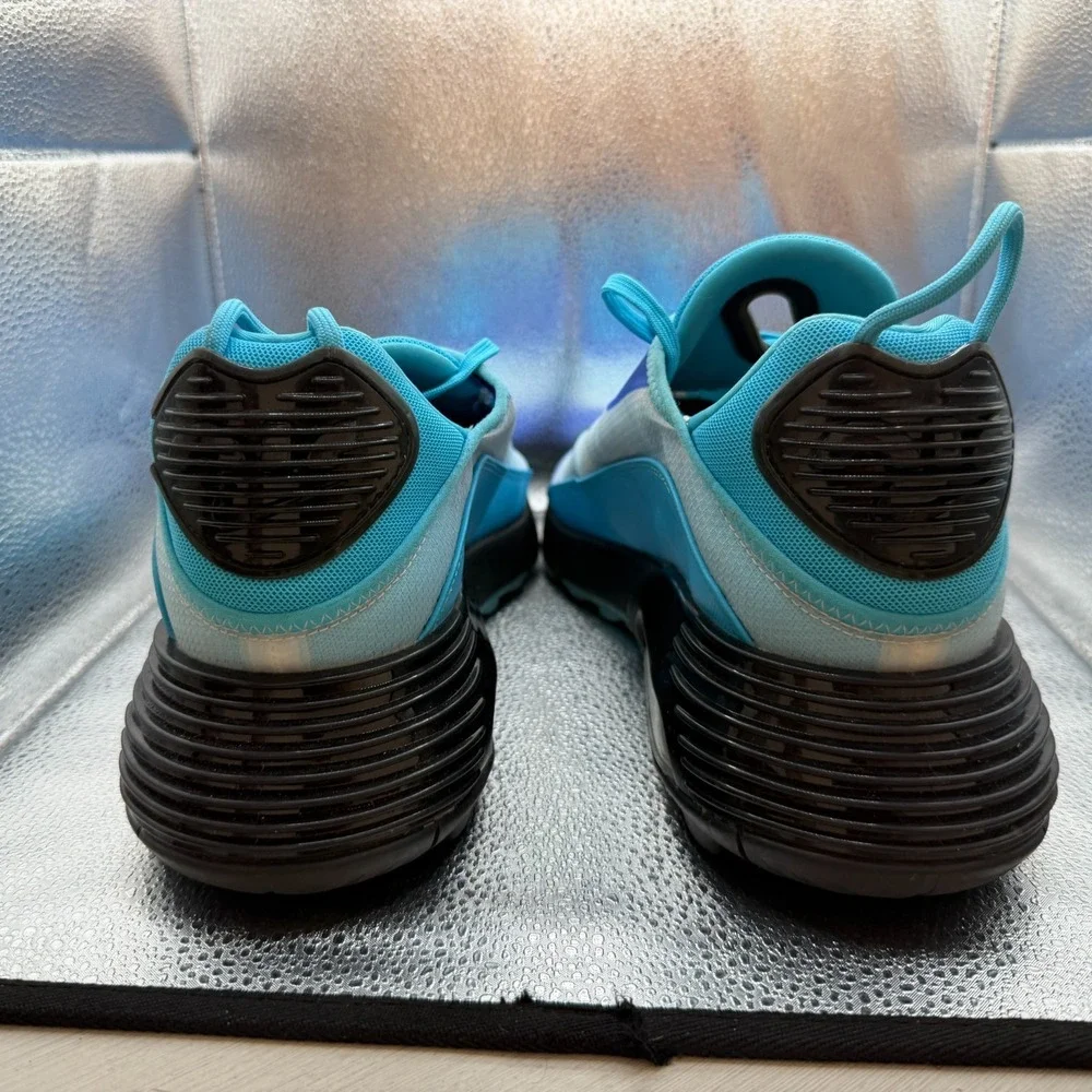 Size 14 Nike Air‎ Max 2090 Blue Mens Lace-Up Athletic Sneaker Shoes CT6693-991